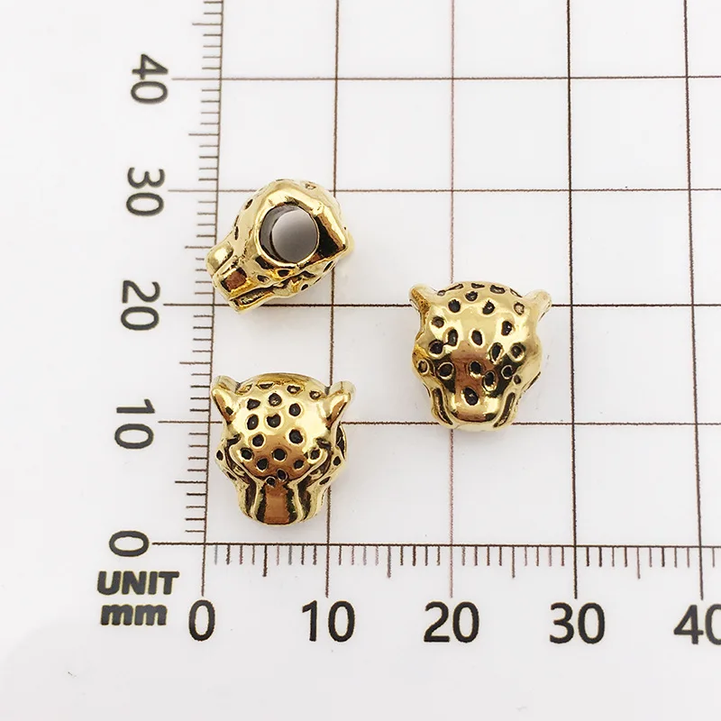 Vintage Charms Beads Antique Silver & Gold Animal Charms Beads Accessories For Making Bracelet DIY