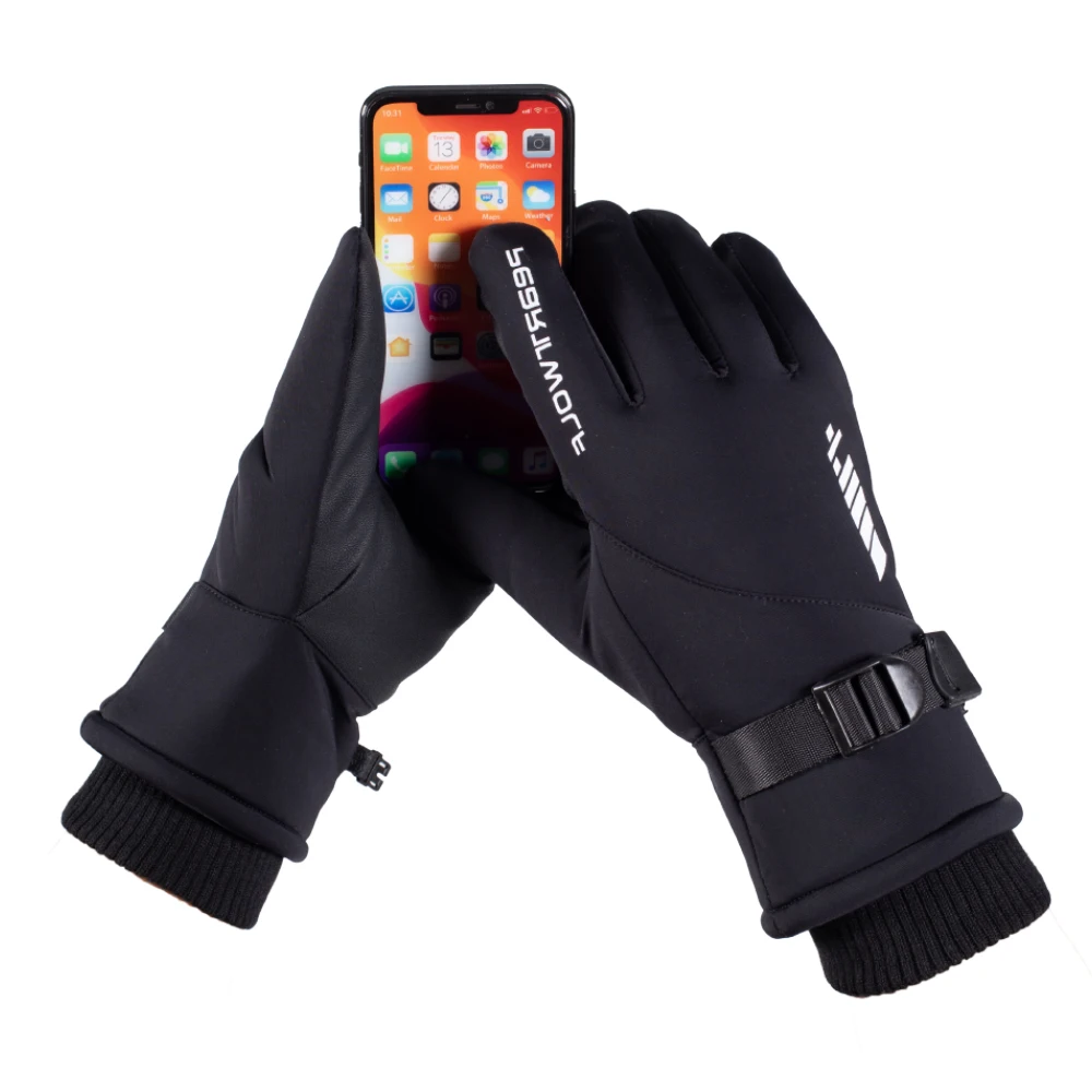 Winter warm ski motorcycle bike gloves that can touch the screen