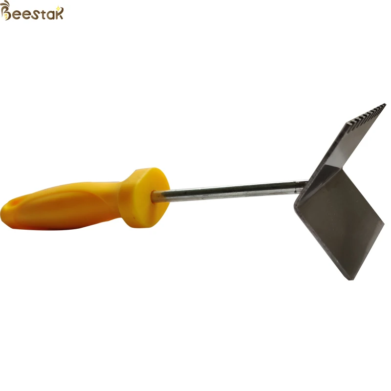 Beekeeping equipment uncapping fork Excluder cleaning shovel with plastic handle for beekeeping