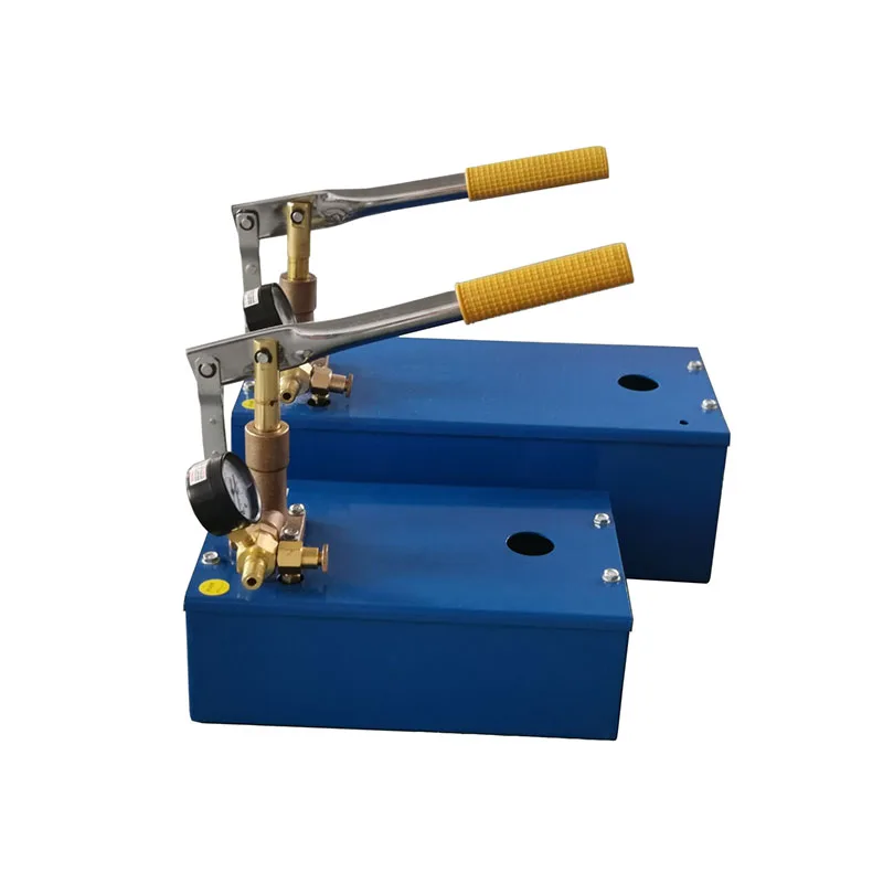 Manual hydraulic test pump high pressure 0-250 Bar