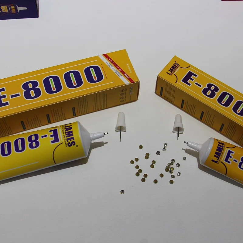 E-8000 Jewelry Adhesive Process Adhesive Used for Water Diamonds Accessories Bonding Open Glue Repairs DIY Adhesive