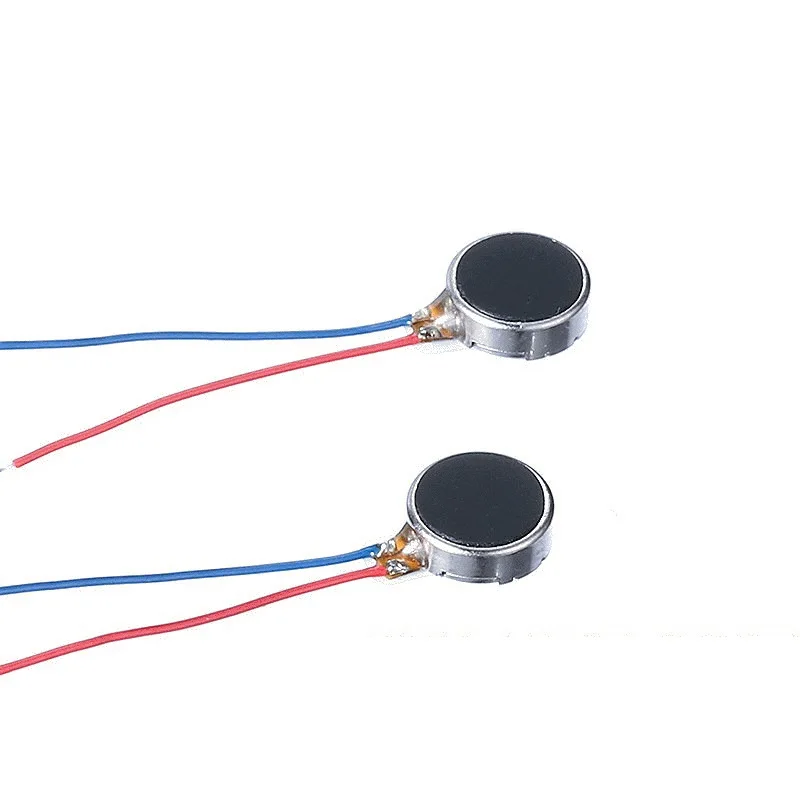 8MM 0827 flat micro motor DC vibration coin motor