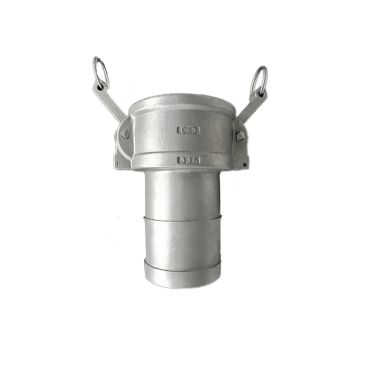 Stainless Steel Female End Camlock Connectors Safety Lock Type C NPT/BSP Water Gas Oil Air Flow Casting Forging Techniques