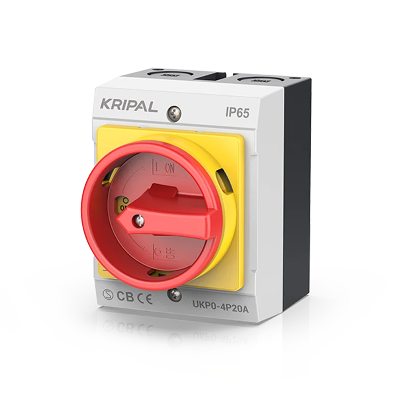 20Amp 4Pole IP65 Waterproof Rotary Isolator Switch IEC standard