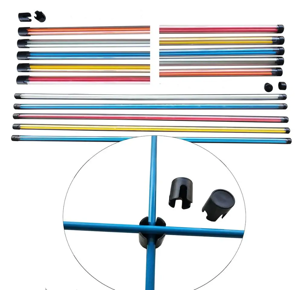 golf direction indicator & golf alignment stick pole