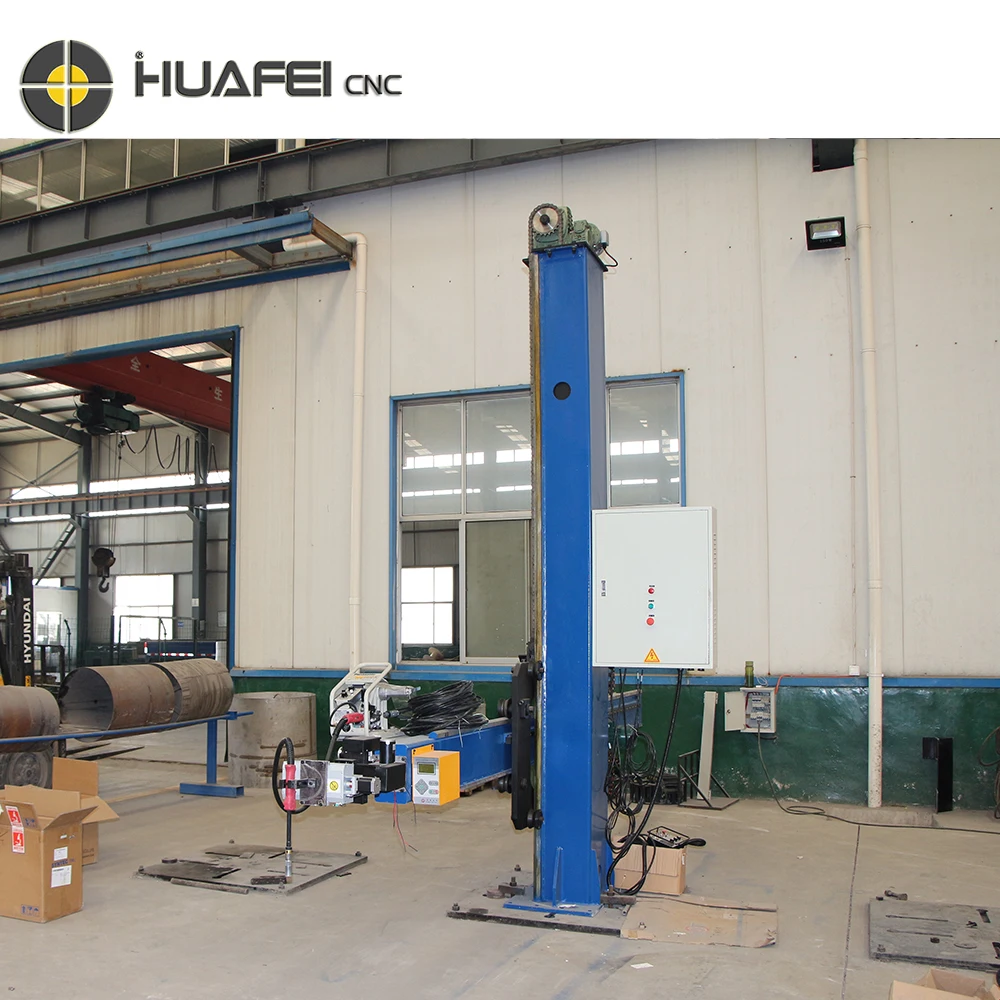 Wind tower boiler automatic pipe pressure vessel cross welding manipulator