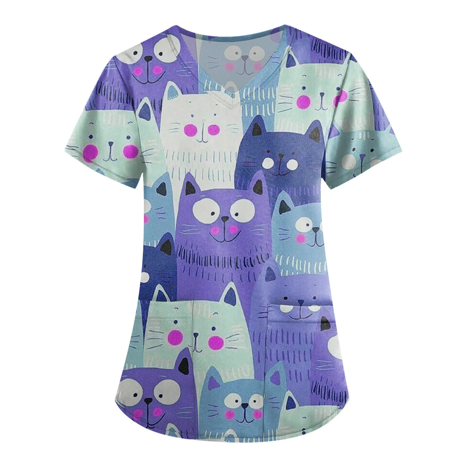 Медицинская Униформа с принтом