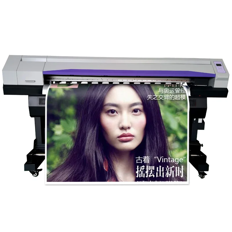 1.6m i3200e print head eco solvent media large format billboard printing machine poster large format billboard printing machine