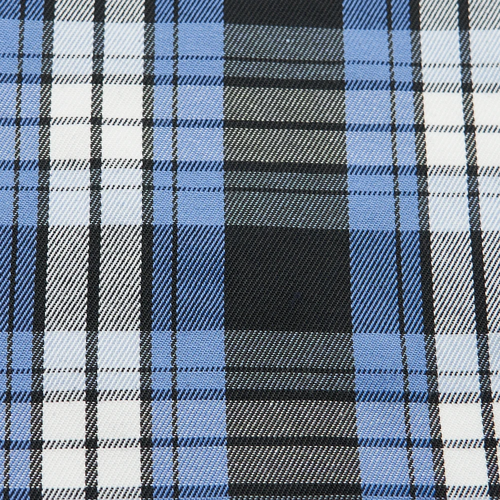 Hot selling new designs polyester cotton tartan yarn dyed classic big plaid fabric for school uniform