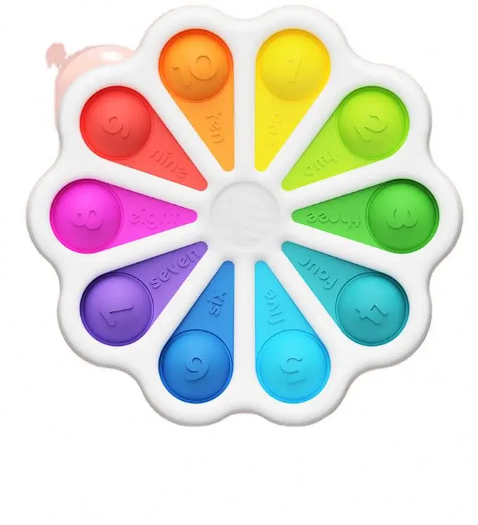 
Colorful Simple dimple bubble sensory toy dimple Digit Toys Push Bubble Fidget Sensory Toys fidget Digits 