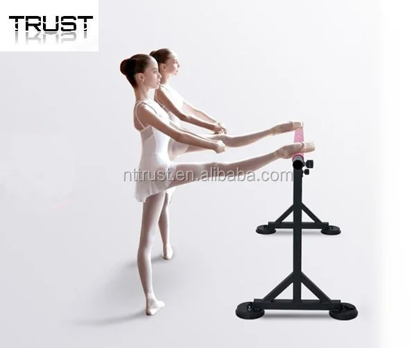 portable Adjustable Gymnastics Parallel Ballet Barre Dance Pole