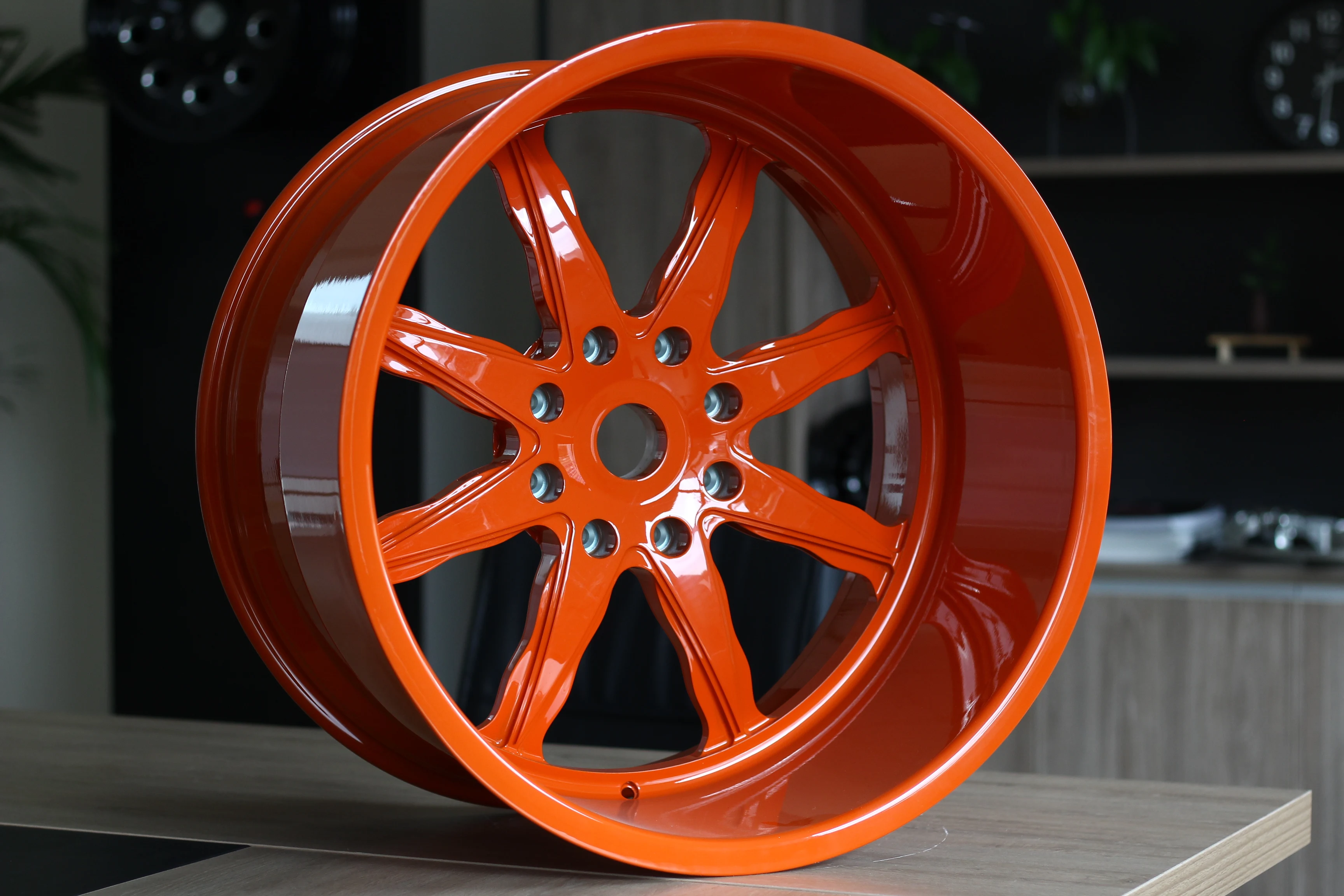 Offroad wheels 20inch H1 22 24 26 inch 6061-t6 custom deep dish concaved forged offroad aluminum alloy car wheels