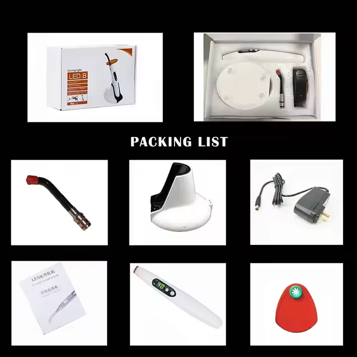 Light Curing Dental Led Lamp Box Electric Plastic Health Care CE Full Medical Dental Oral Led Flash Device Mobile 3 Years 1pcs