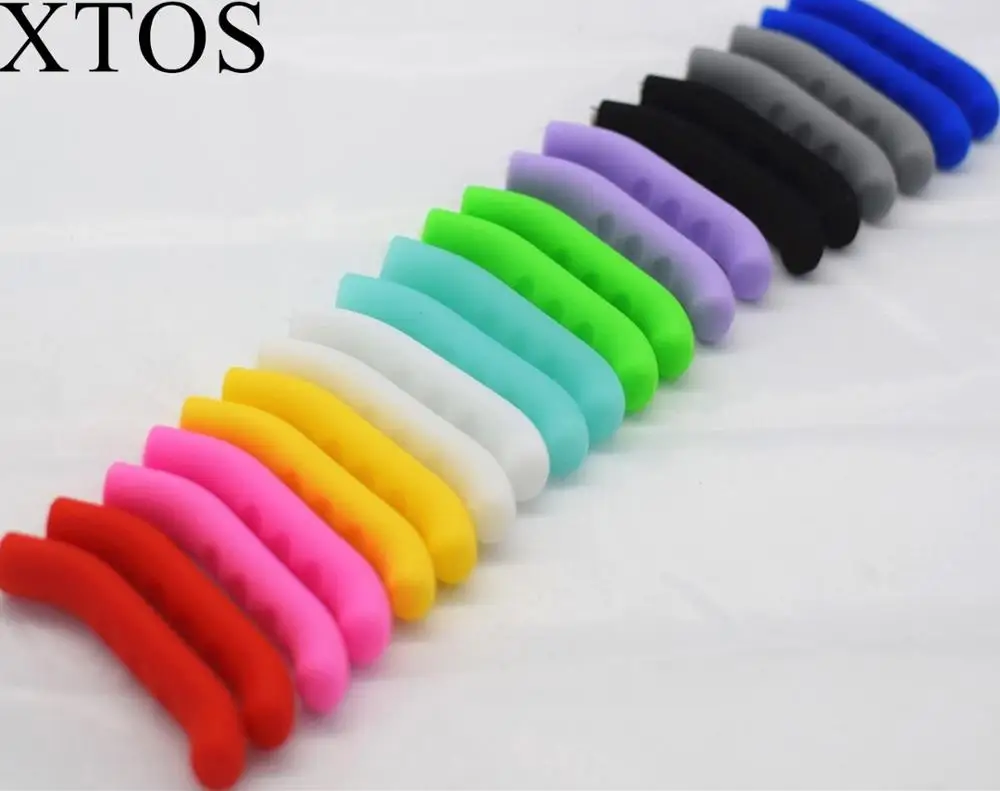 
XTOS Silicone Gel Universal Type Brake Handle Lever Protection Cover Protector Sleeve for Mountain Road Bike Fixed Gear 