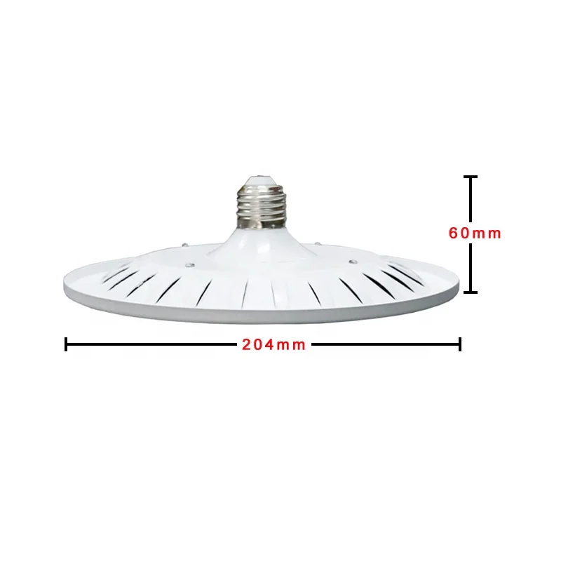 High Efficiency 50W E27 UFO Led Grow Light Full Spectrum Grow Bulb For Indoor Plants Hydroponic Greenhouse Veg Flower