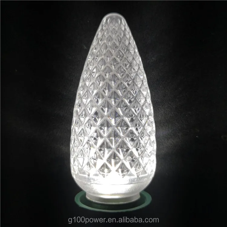 Best Quality Full Waterproof LED White Replacement Christmas Light Bulbs C9 Faceted Retrofit Roof Lights Bulbs E17