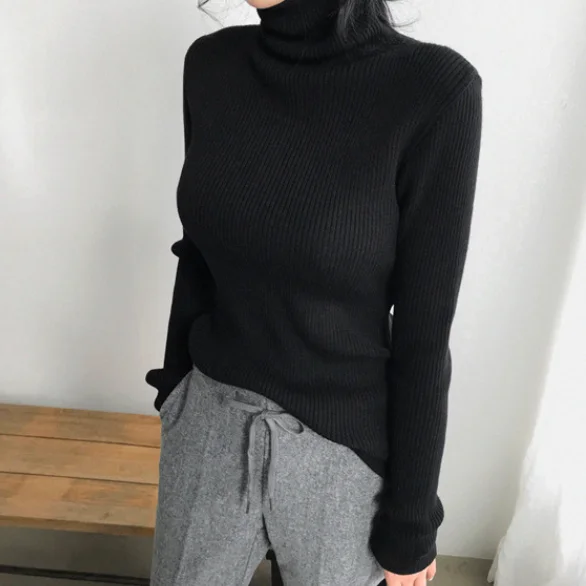 Runwaylover E236 сексуальный зимний свитер с воротником-стойкой, новый дизайн