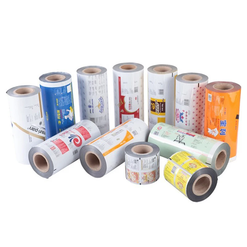 PET/AL/PE bag film for packaging machine aluminum foil laminated sachet roll film