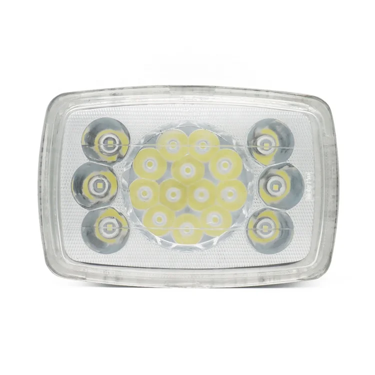H19 motorcycle 12v glass light beam Square18 led work headlight motorcycle For cd70 cdi jh70