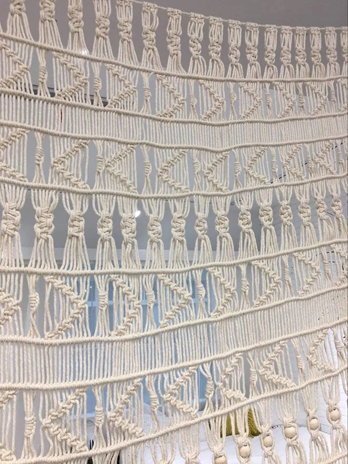 Macrame door Curtain large Wall Hanging Tapestry Curtains Bohemian Wedding Decor Woven Tapestry