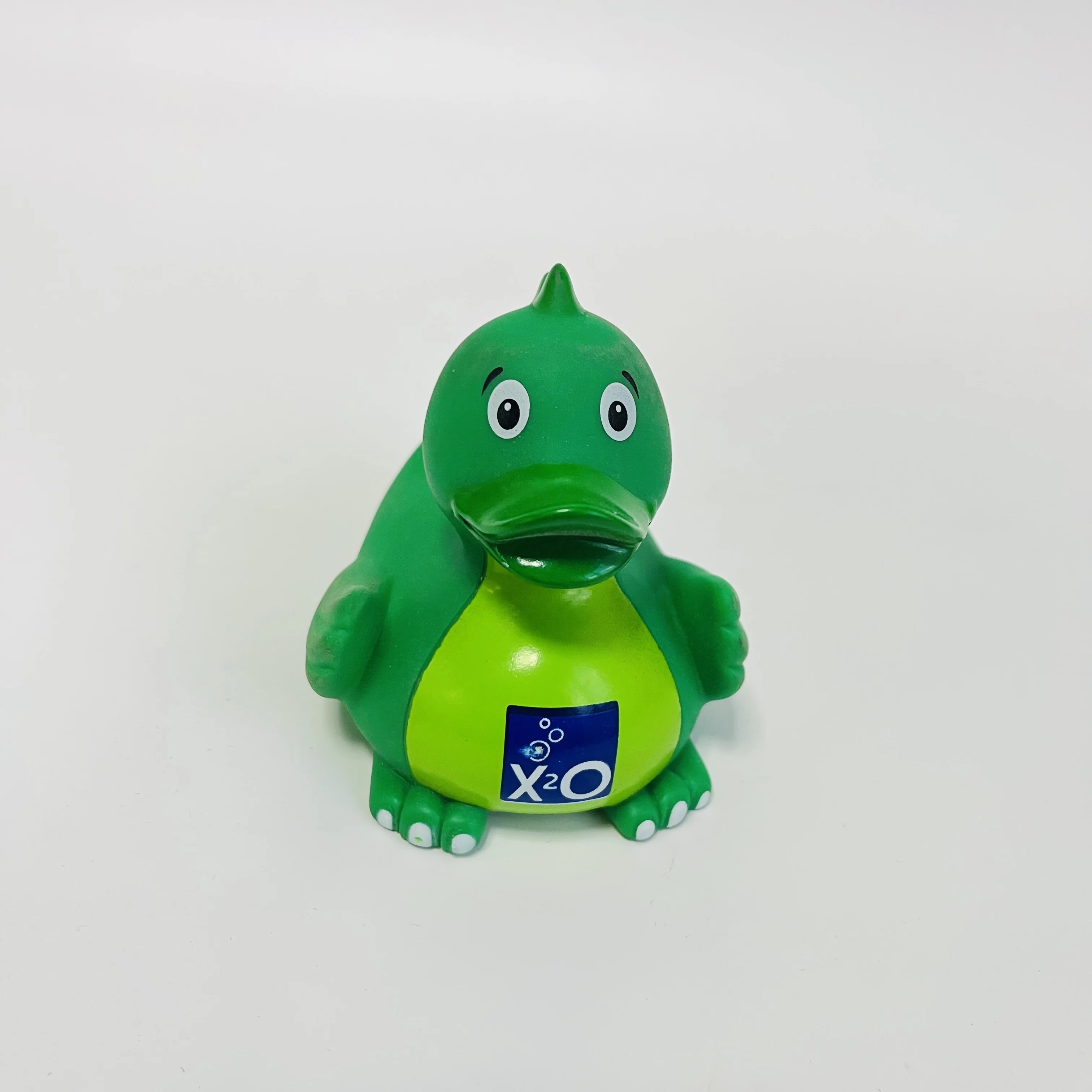 Customized   Yellow  Rubber  dinosaur duck  baby  bath toy