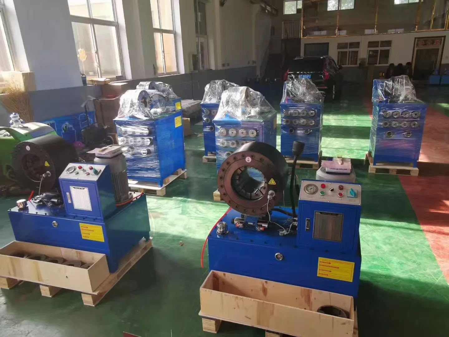 Hose Fittings Crimper Crimping Machine for Sale Mobile High Pressure Hyd Hydraulic Rubber Crimp Hose/lock Fittings