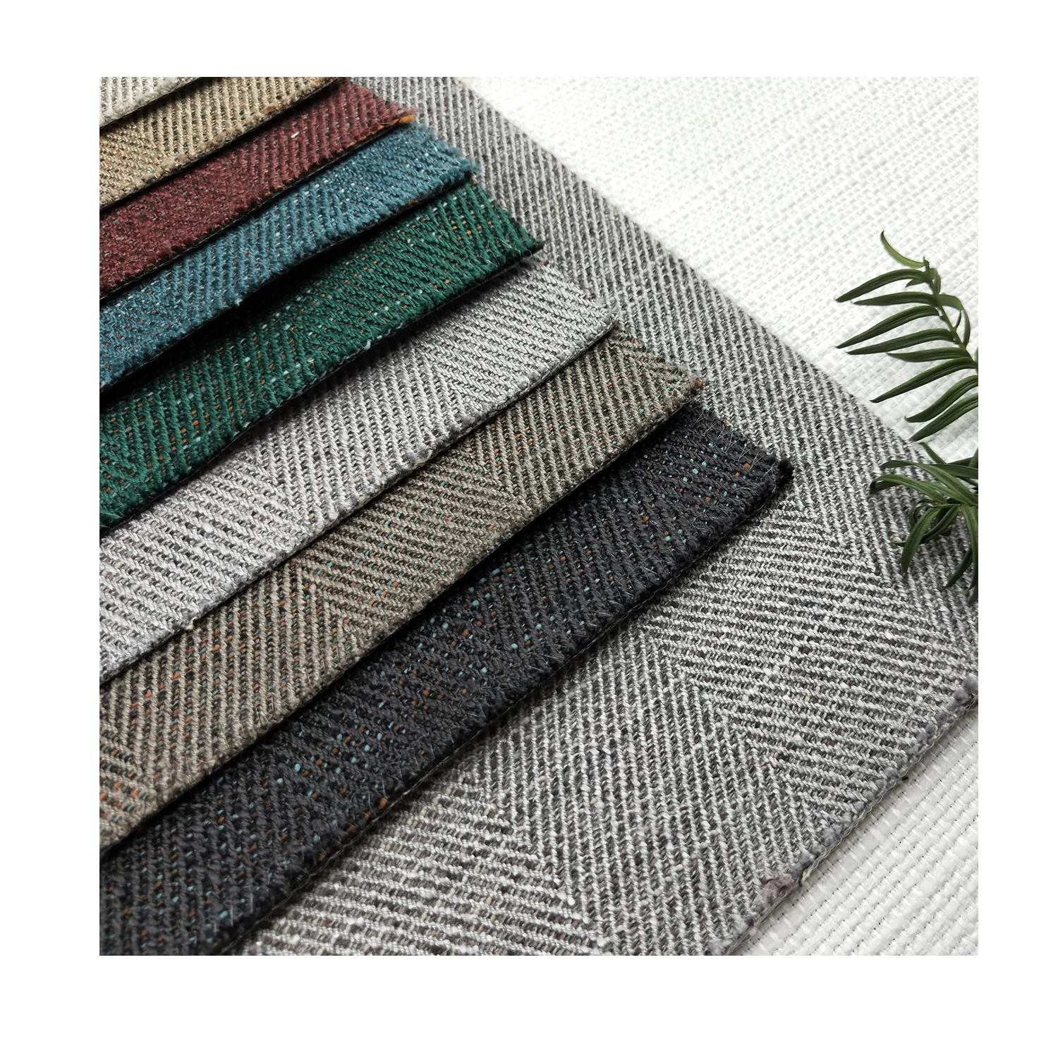 Haining factory viscose polyester elastic stretch textile cover fabric for upholstery furniture sofa dining chair pillow