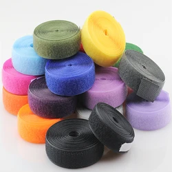 Various sizes and colors Top Quality Fastener Black Hook Loop Strap Adhesive Hook And Loop Tape Hot