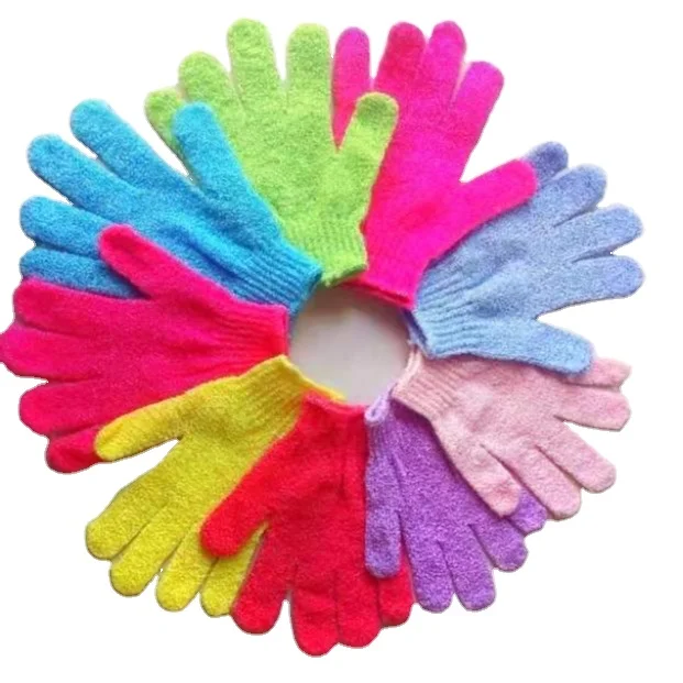 
Factory Low Price Good Effect Exfoliating Gloves for spa 