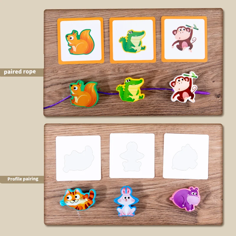 Bead Toy   Wire Maze Roller CoasterMontessori Wooden Toys   Wooden Circles Bead