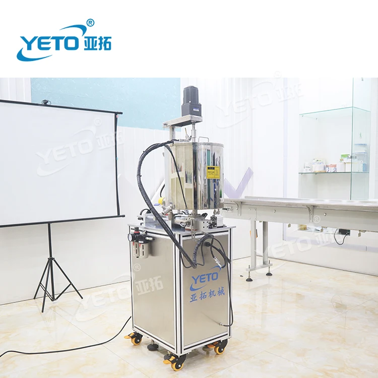 Customized 5-200ml filling range cosmetic cream deodorant stick lip balm hot filling machine