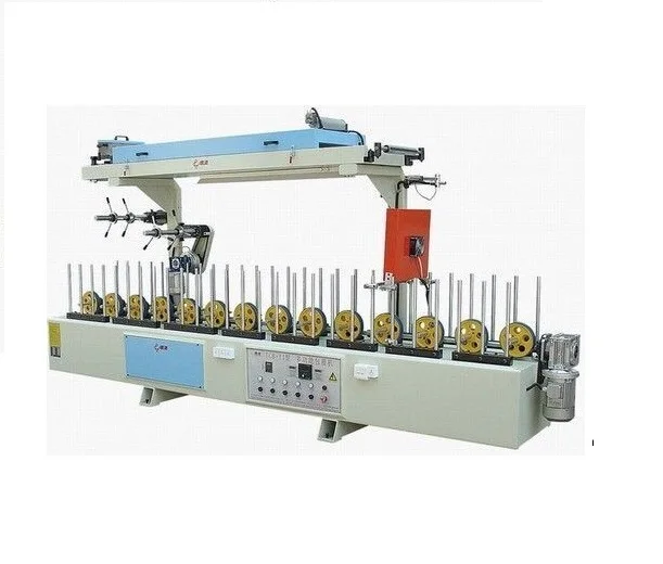 steel iron pipes profile laminating machine for curtains (1600348585732)