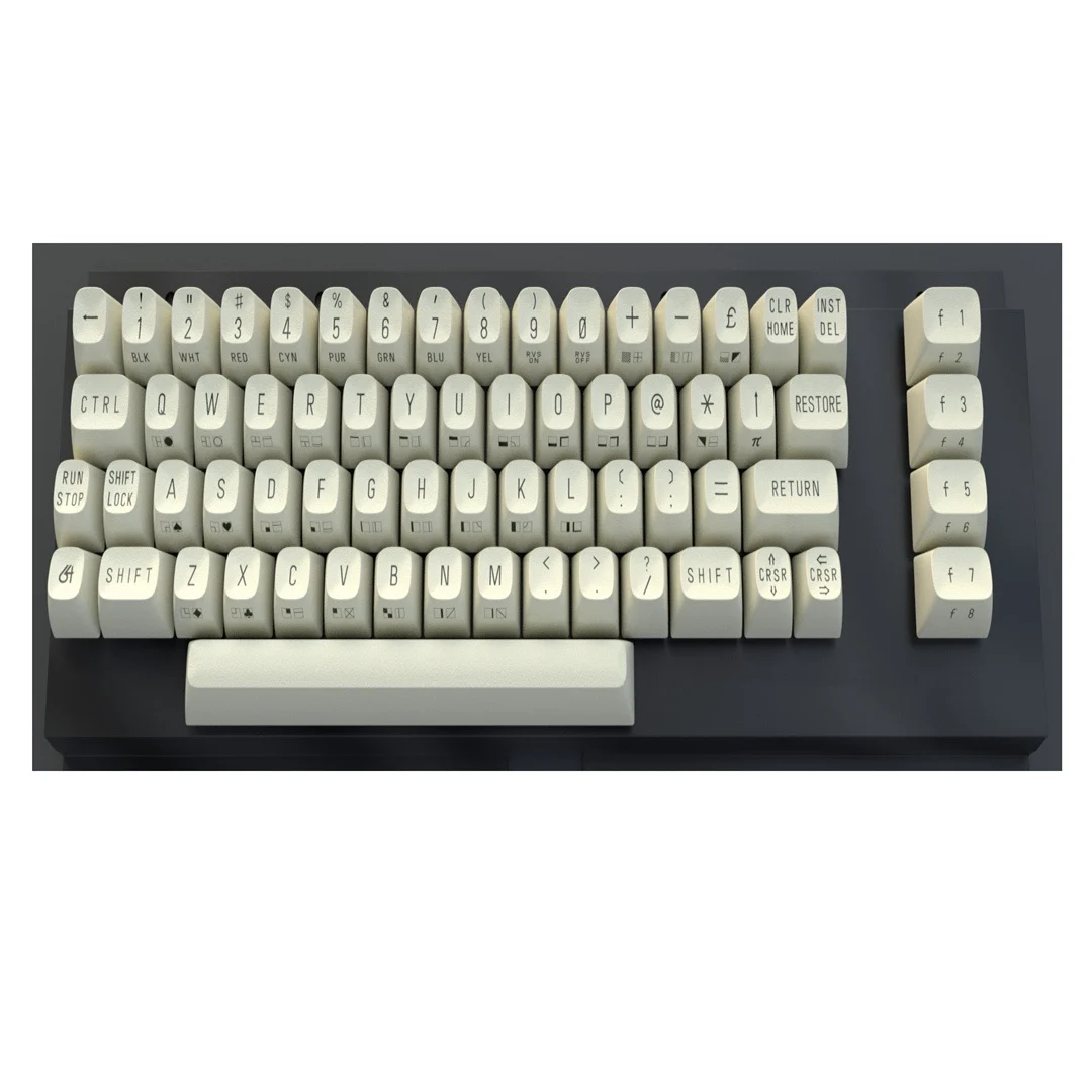 Custom high quality low price ABS BPT OEM transparent laptop keycaps keypad manufacturer