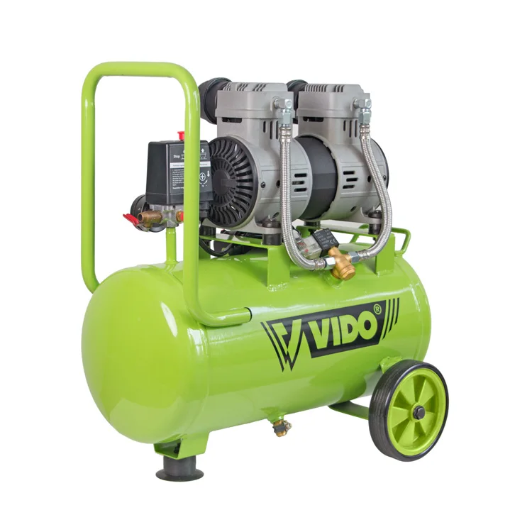 VIDO manufacture supply 24L small air compressor(oil-free) compressors  pump buy from China for car