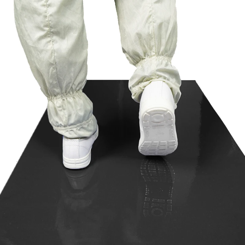 Antibacterial Sticky Entrance Door Mat Quick-Dirt Cleaning Home Carpet with Pet Dust Removal No Smell Reusable for Home Use