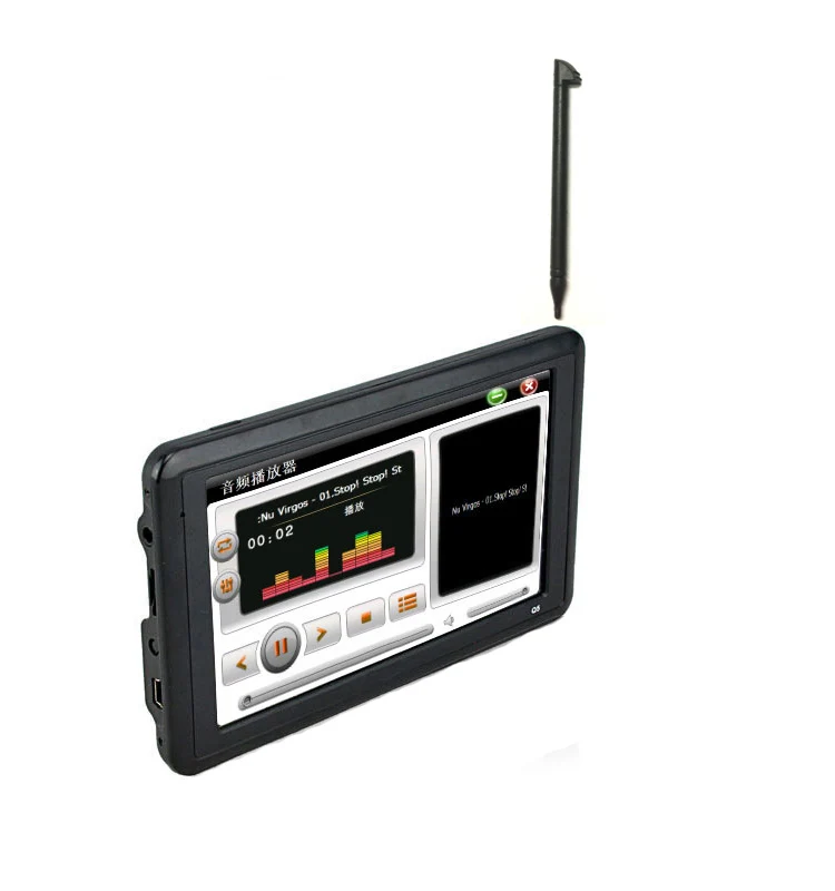 2022 SAT NAV 7/5 Inch HD gps tracking machine navigator mini gps navigation Q5