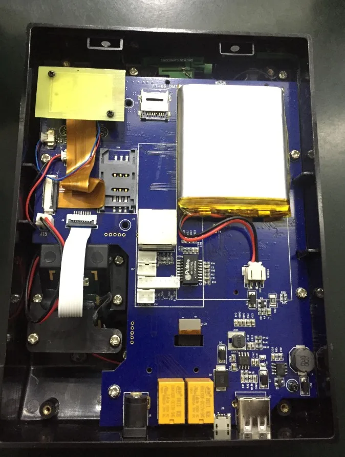 
HFSecurity A5 Biometric Fingerprint Face Recognition GSM Time Attendance Mobile Terminal Recoder Cloud Software Machine with SMS 