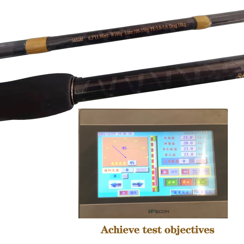 Customized slow jigging Rod IM 8 Carbon FUJI Reel seat add FUJI Guide Jigging Fishing rods for hanging bass