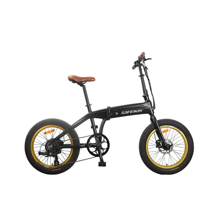 48V 350W Electric Bicycle 20 Folding High Speed Ebike 20 Inch Foldable Electric Bike China Mobile Max Phone USB Seat Steel