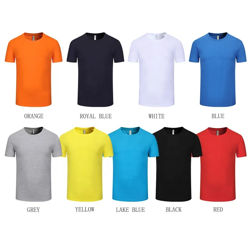 Summer 100% Cotton T shirts Mens Round Neck Clothing Casual T Shirt Breathable Gym Fitness Training Shirts For Women