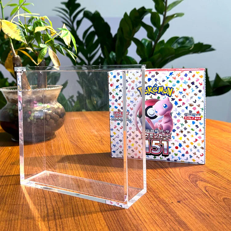 TCG хорошее качество Pokemon Vmax Box Prise в Японии акриловый бустер карты витрина