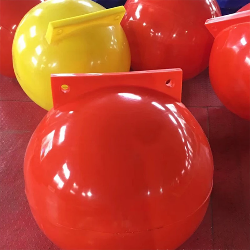 Factory wholesale polyethylene marking surface fairway buoy Customizable Hdpe beach interception floating ball