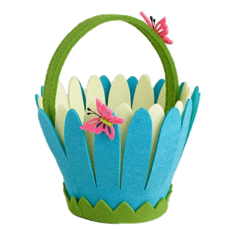 
Customizable Small storage basket felt organizer box for small thing 