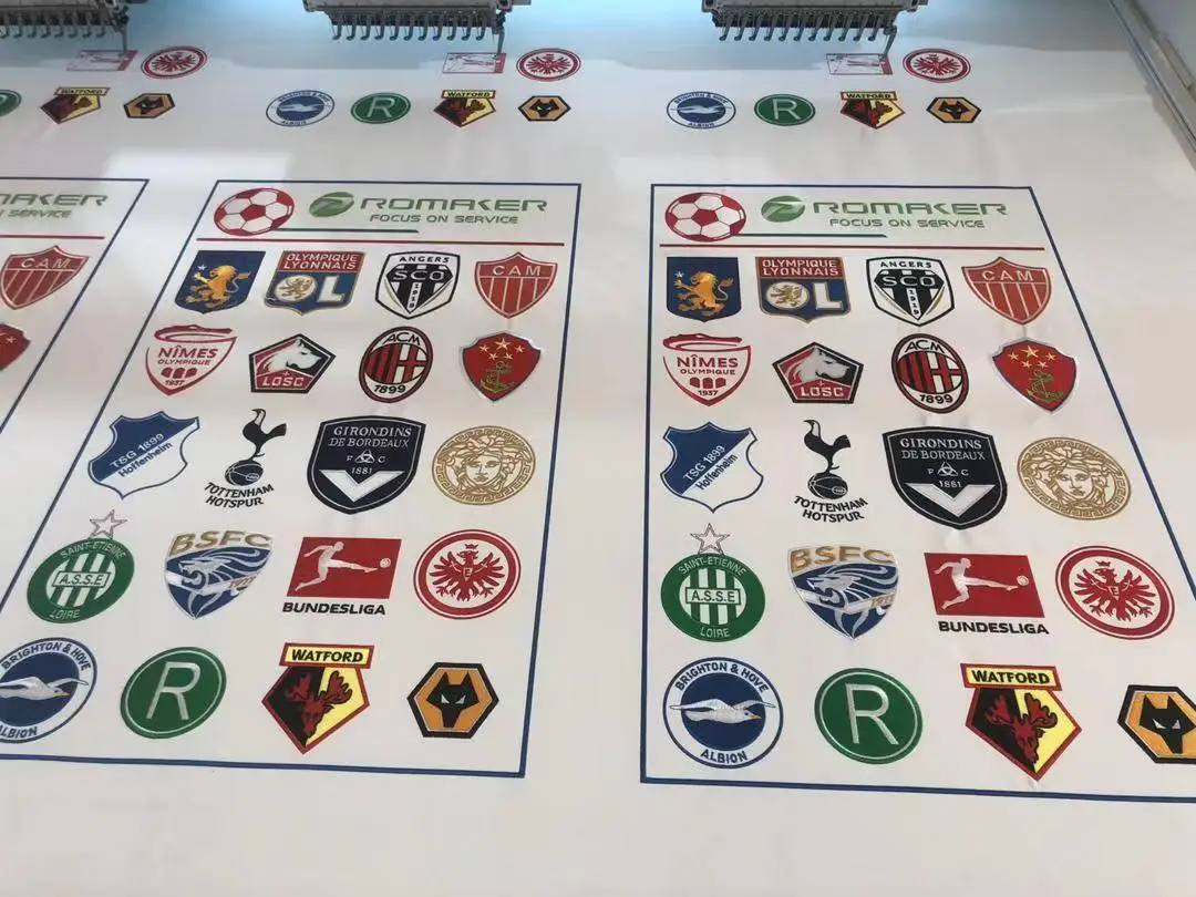 ZY-EM0904 4 head cup embroidery machine high speed industrial flat embroidery machine 400*600mm