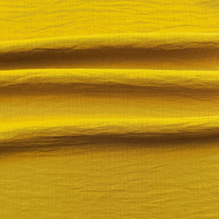 Muslim Clothing Fabric Woven Dobby Airflow Cey Plain Dyed 100% Polyester Twill Effect Fabric