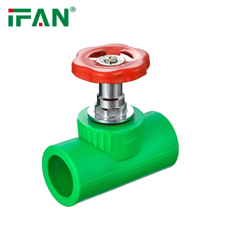 IFAN Manufacturer 1/2'-2' PPR Ball Valve Ironclad First Round PPR Valve