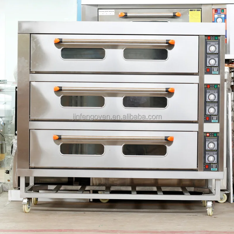 Manufacturer Commercial Electric Oven / Deck Pizza Bread Baking Machine / Bakery Oven Prices