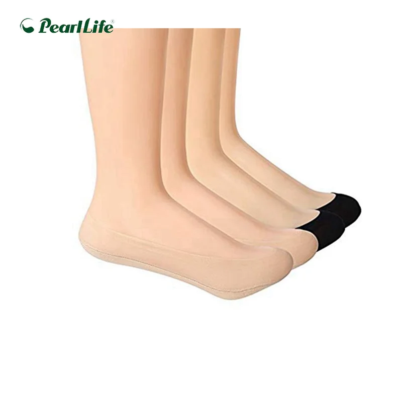
PL-A 762 леди нейлоновая Скрытая застёжка женские цвет кожи ног носки 