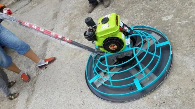 Concrete Road Power Trowel For Floor Surface Small Concrete Finishing Machine
