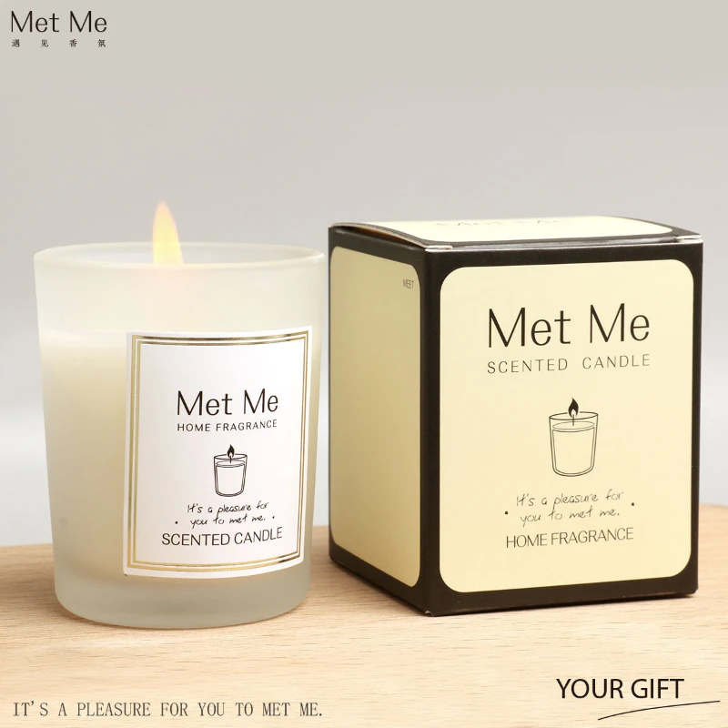 Factory wholesale 9 kinds of scented essential oil cup wax smokeless handmade soy wax fragrance gift souvenir scented candle
